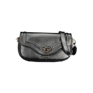 Guess Jeans Black Polyethylene Handbag
