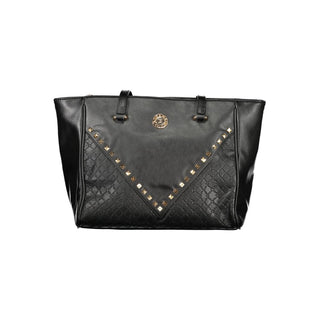 Laura Biagiotti Black PVC Women Handbag