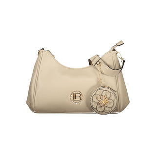 Laura Biagiotti Beige PVC Women Handbag