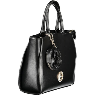 Laura Biagiotti Black PVC Women Handbag