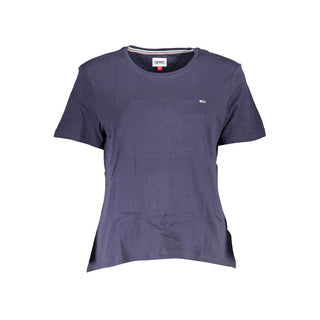 Tommy Hilfiger Blue Cotton T-Shirt