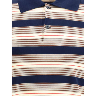 Prada Striped cotton Polo