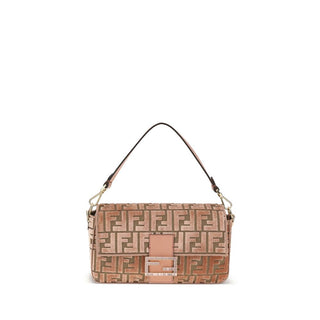Fendi Baguette velvet Shoulder Bag