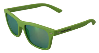 Acid Green Chic Full Rim Sunglasses - IzzySauvage