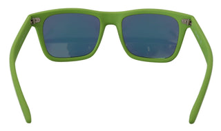 Acid Green Chic Full Rim Sunglasses - IzzySauvage