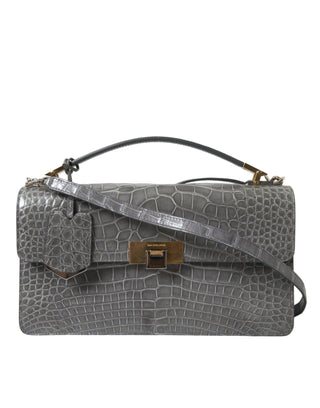 Alligator Leather Medium Shoulder Bag - IzzySauvage