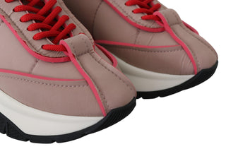 Ballet Pink Chic Padded Sneakers - IzzySauvage