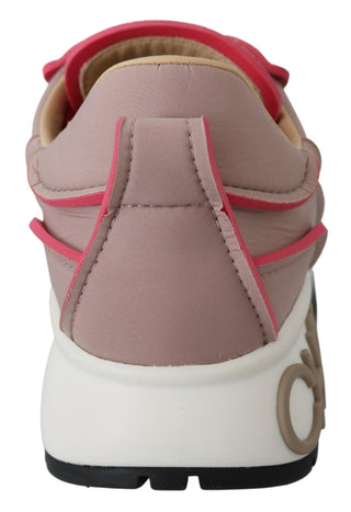 Ballet Pink Chic Padded Sneakers - IzzySauvage