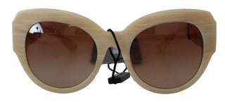 Beige Chic Acetate Women's Sunglasses - IzzySauvage