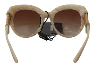 Beige Chic Acetate Women's Sunglasses - IzzySauvage