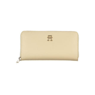 Beige Polyester Wallet - IzzySauvage