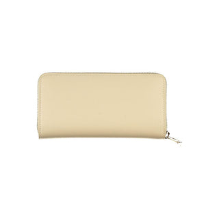 Beige Polyester Wallet - IzzySauvage