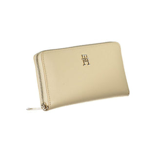 Beige Polyester Wallet - IzzySauvage