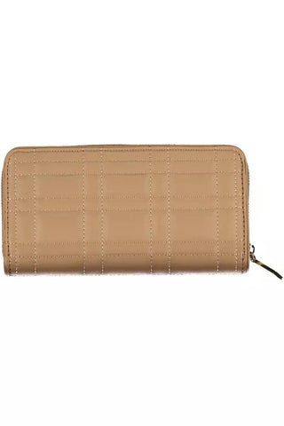 Beige Polyester Women Wallet - IzzySauvage