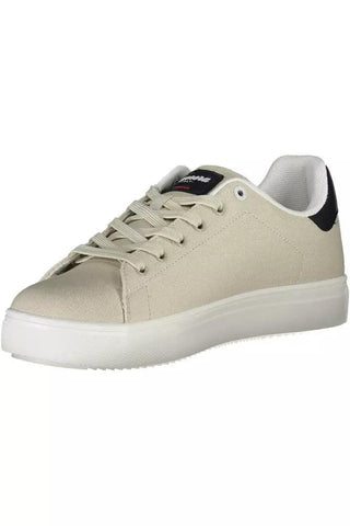 Beige Polyethylene Men Sneaker - IzzySauvage