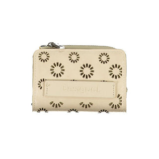 Beige Polyethylene Wallet - IzzySauvage