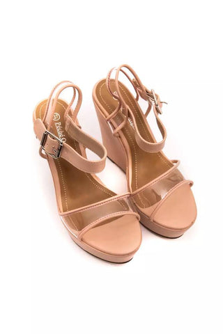 Beige Polyethylene Women Sandal - IzzySauvage