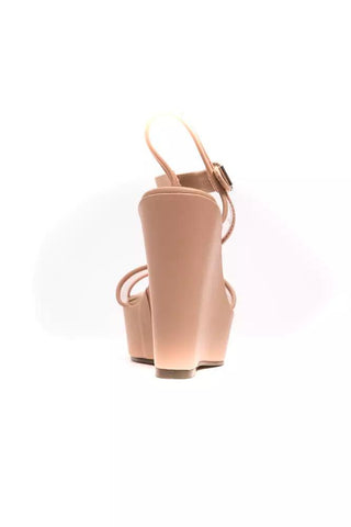 Beige Polyethylene Women Sandal - IzzySauvage