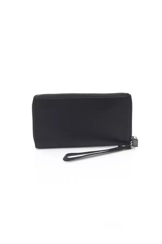 Black Calf Leather Men Wallet - IzzySauvage