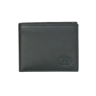 Black Calfskin Men Wallet - IzzySauvage