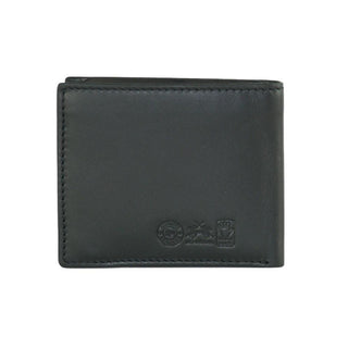 Black Calfskin Men Wallet - IzzySauvage