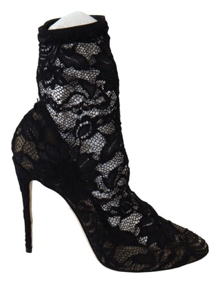 Black Lace Taormina Pumps Elegance Unleashed - IzzySauvage