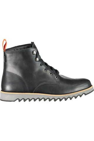 Black Leather Men Boot - IzzySauvage