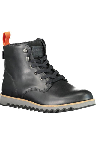 Black Leather Men Boot - IzzySauvage