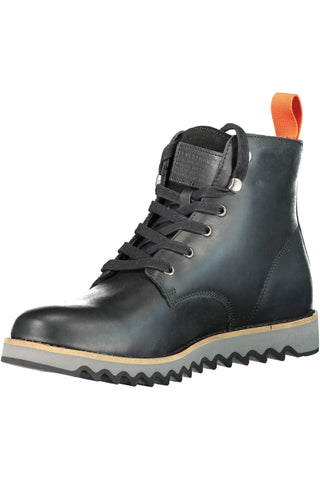 Black Leather Men Boot - IzzySauvage