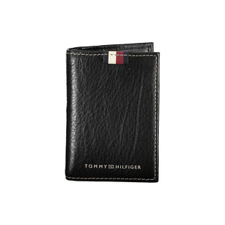 Black Leather Men Cardholder - IzzySauvage