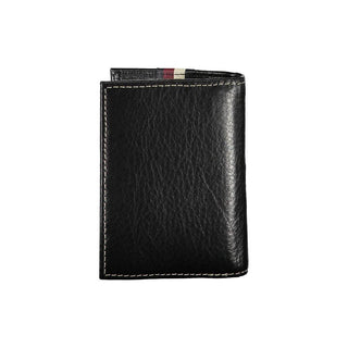 Black Leather Men Cardholder - IzzySauvage