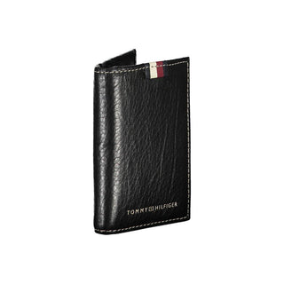 Black Leather Men Cardholder - IzzySauvage