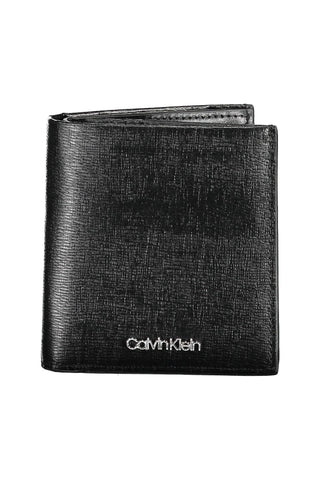 Black Leather Mens Wallet - IzzySauvage