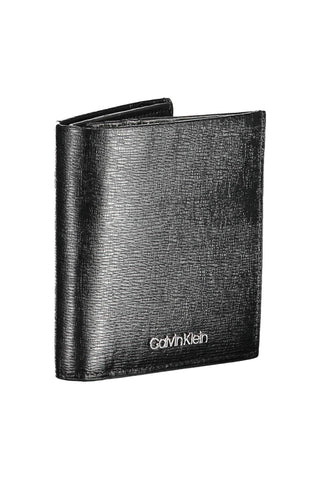 Black Leather Mens Wallet - IzzySauvage