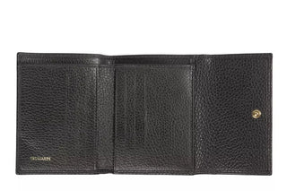 Black Leather Women Wallet - IzzySauvage