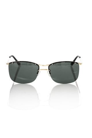 Black Metallic Fiber Men Sunglass - IzzySauvage