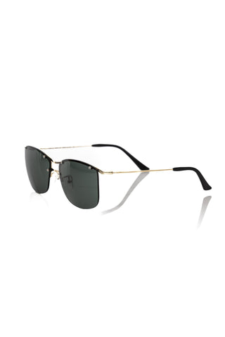 Black Metallic Fiber Men Sunglass - IzzySauvage