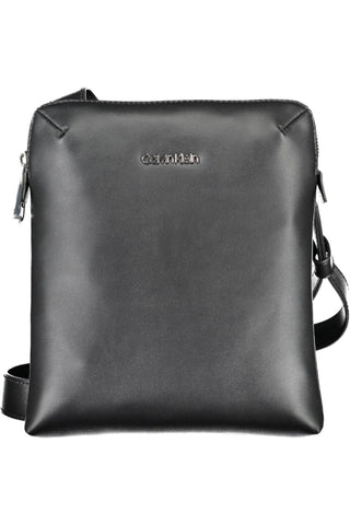 Black Polyester Men Shoulder Bag - IzzySauvage