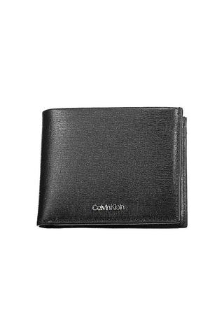 Black Polyester Men Wallet - IzzySauvage