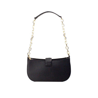 Carmen Small Black Haircalf Pouchette Shoulder Crossbody Bag - IzzySauvage