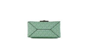 Cece Small Sea Green Signature PVC Convertible Flap Crossbody Bag - IzzySauvage