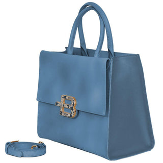 Chic Calfskin Handbag with Magnet Detail - IzzySauvage