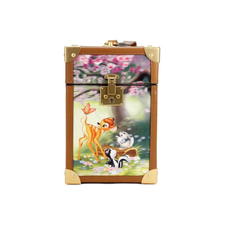 Disney Bambi 3D Trunk Printed PVC Top Handle Clutch Handbag - IzzySauvage