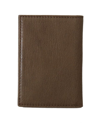 Elegant Leather Men's Wallet in Brown - IzzySauvage