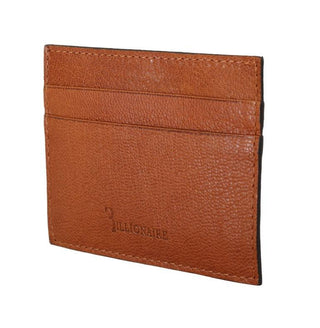 Elegant Men's Leather Wallet in Brown - IzzySauvage