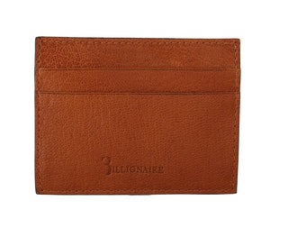 Elegant Men's Leather Wallet in Brown - IzzySauvage