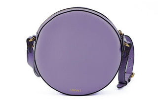 Elegant Purple Round Shoulder Bag - IzzySauvage