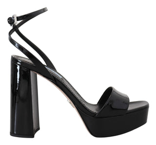 Elevate Your Elegance with Glossy Black Heels - IzzySauvage