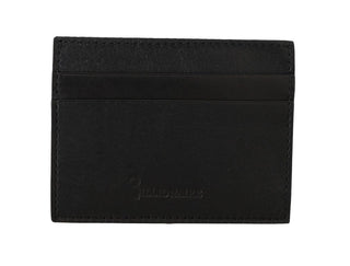 Exquisite Black Leather Men's Wallet - IzzySauvage