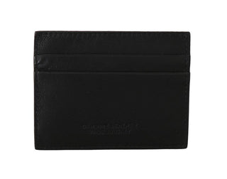 Exquisite Black Leather Men's Wallet - IzzySauvage